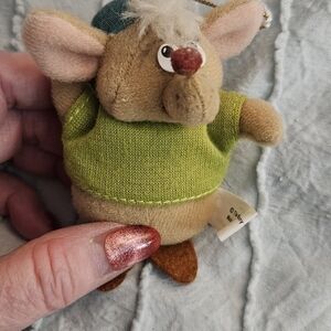 Disney Gus Holiday Christmas Ornament Charming Plush Mouse From Cinderella